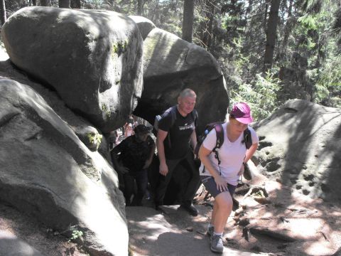 Wycieczka Broumovská vrchovina s113 - PTTK Strzelin