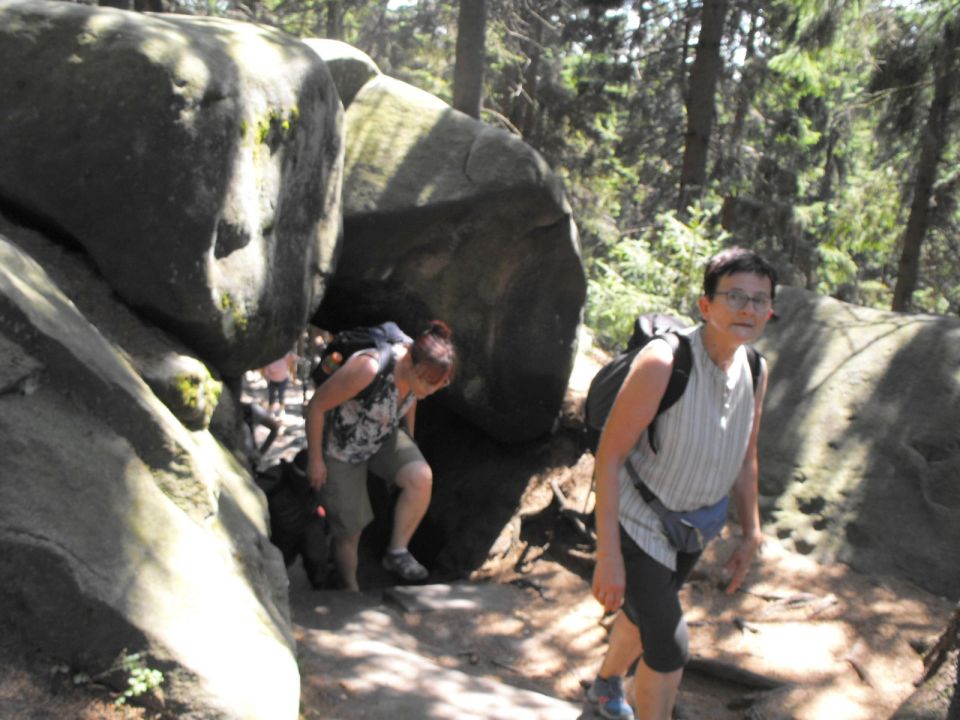 Wycieczka Broumovská vrchovina s002 - PTTK Strzelin