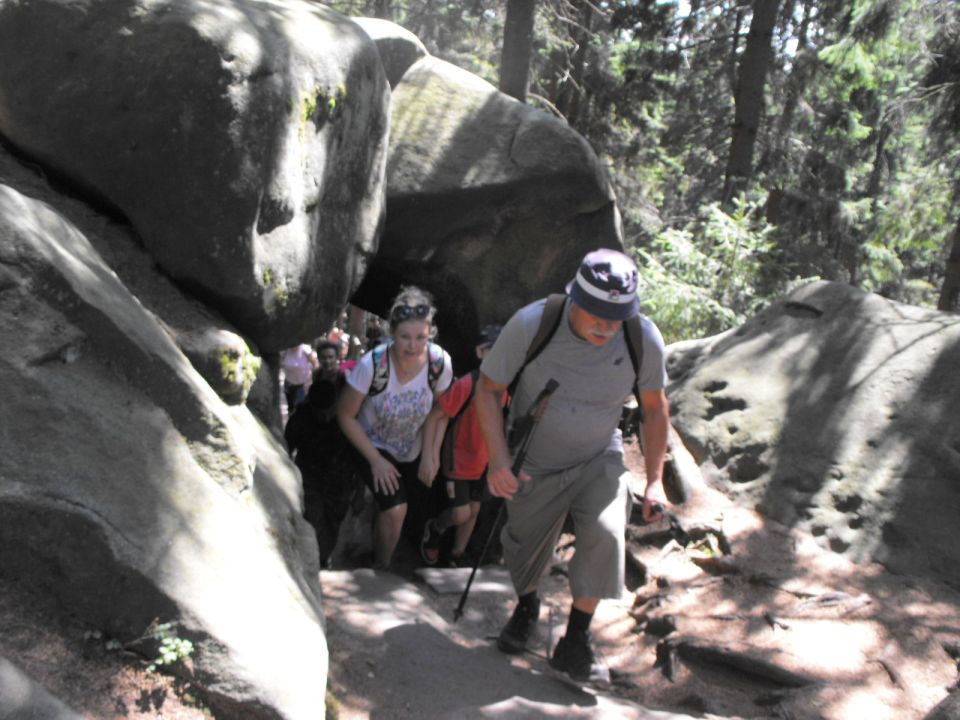 Wycieczka Broumovská vrchovina s002 - PTTK Strzelin