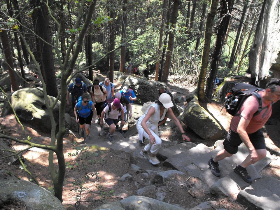 Wycieczka Broumovská vrchovina s002 - PTTK Strzelin