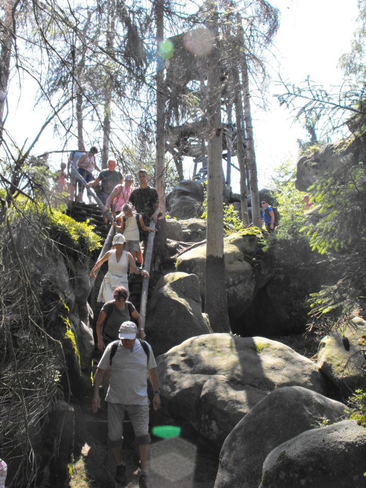 Wycieczka Broumovská vrchovina s002 - PTTK Strzelin
