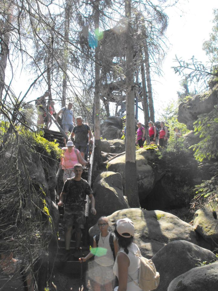 Wycieczka Broumovská vrchovina s002 - PTTK Strzelin