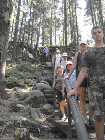 Wycieczka Broumovská vrchovina s142 - PTTK Strzelin