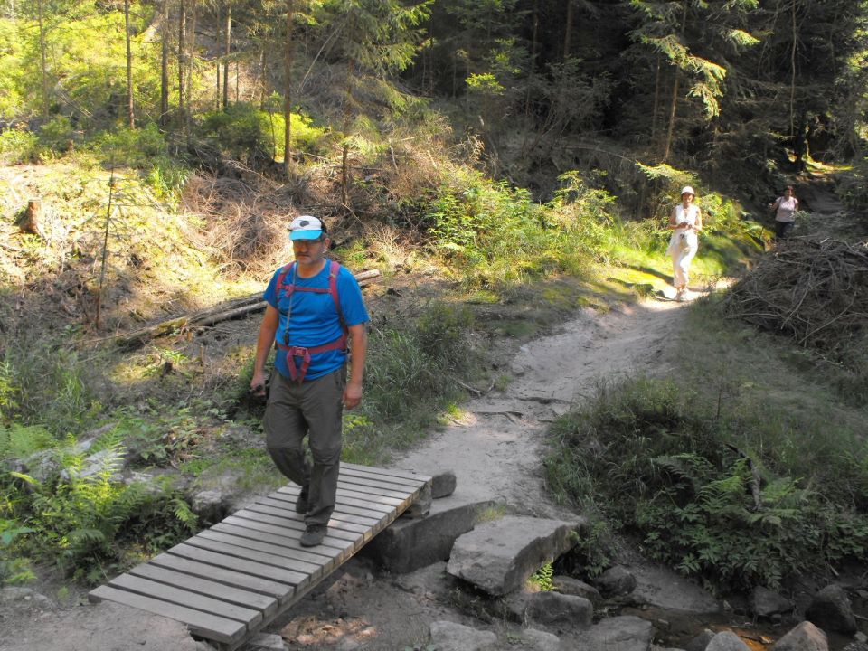 Wycieczka Broumovská vrchovina s002 - PTTK Strzelin