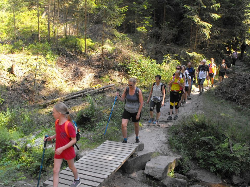 Wycieczka Broumovská vrchovina s002 - PTTK Strzelin