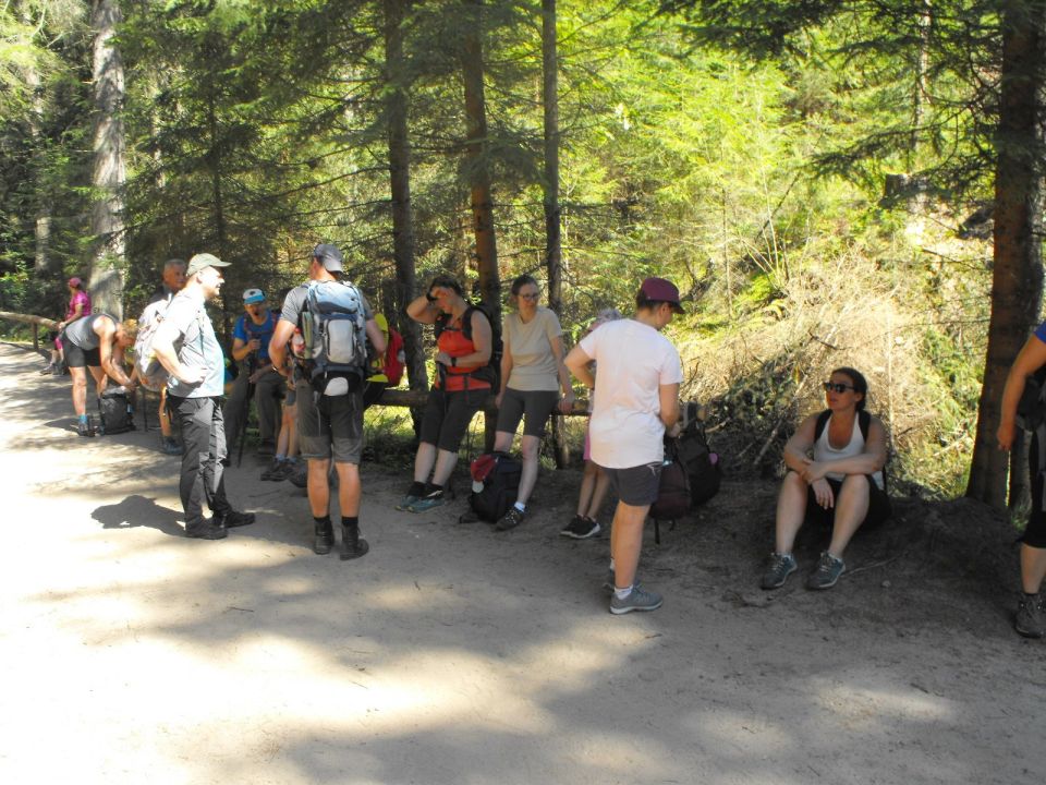 Wycieczka Broumovská vrchovina s002 - PTTK Strzelin