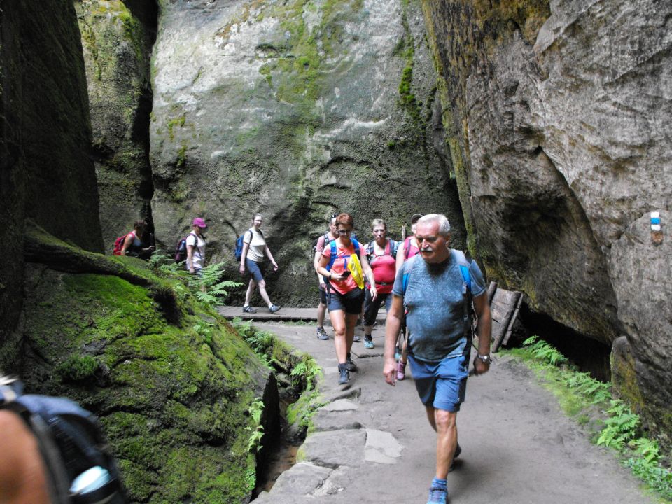 Wycieczka Broumovská vrchovina s002 - PTTK Strzelin