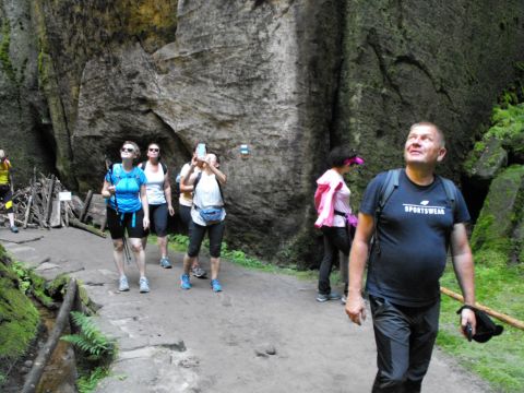 Wycieczka Broumovská vrchovina s167 - PTTK Strzelin