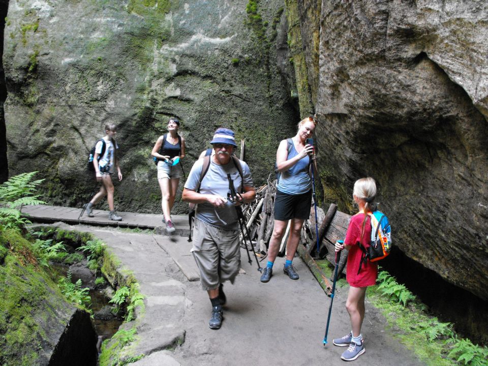 Wycieczka Broumovská vrchovina s002 - PTTK Strzelin