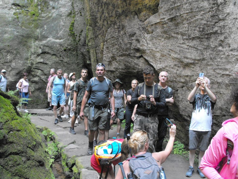 Wycieczka Broumovská vrchovina s002 - PTTK Strzelin