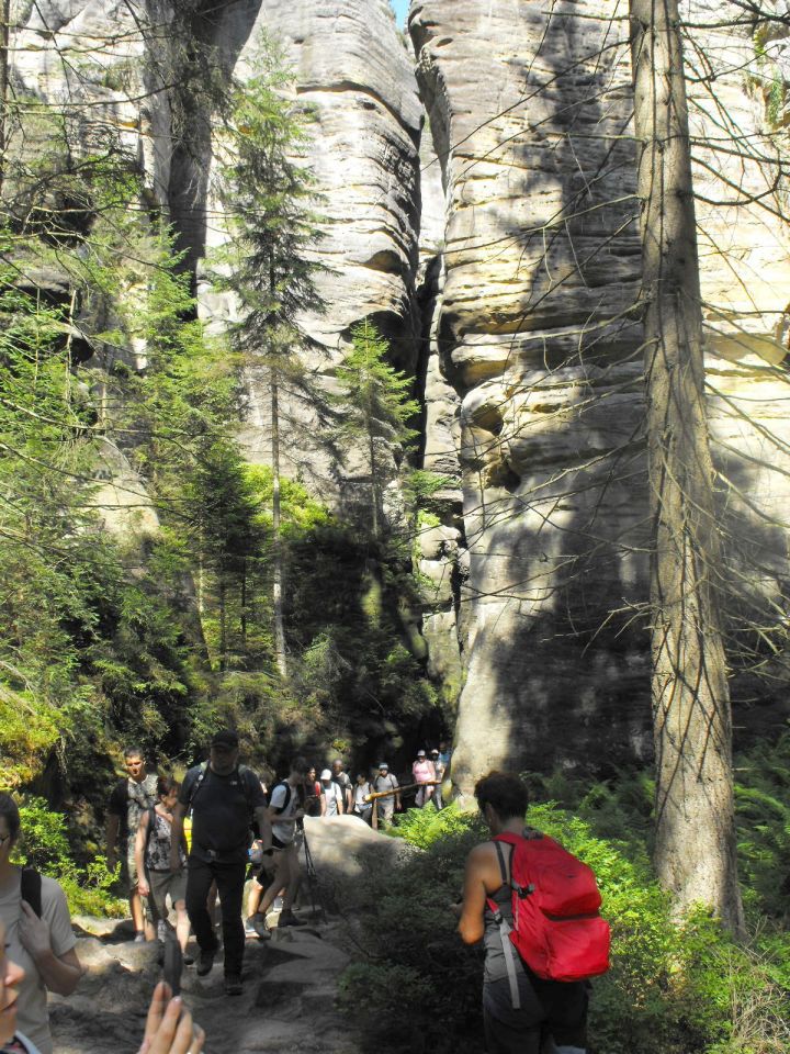 Wycieczka Broumovská vrchovina s002 - PTTK Strzelin