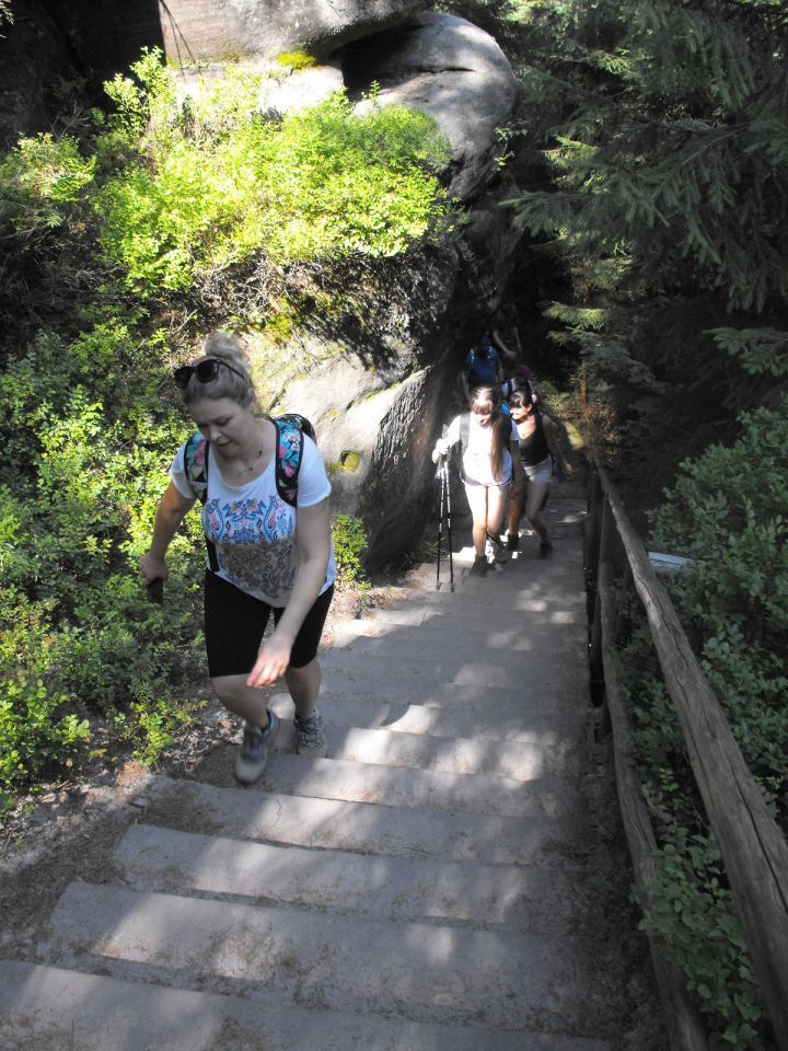 Wycieczka Broumovská vrchovina s002 - PTTK Strzelin