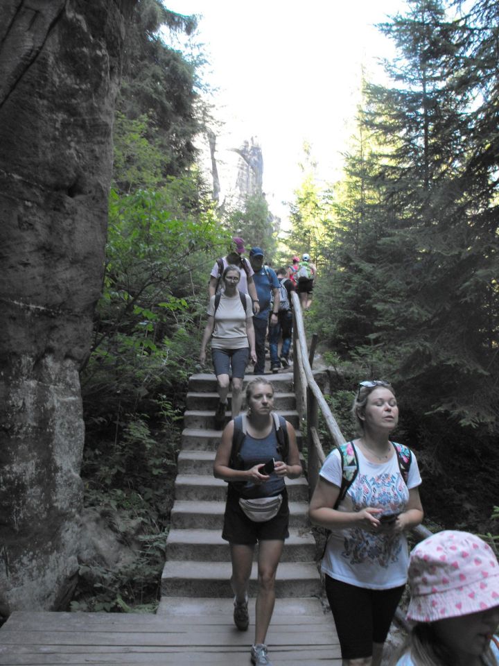 Wycieczka Broumovská vrchovina s002 - PTTK Strzelin