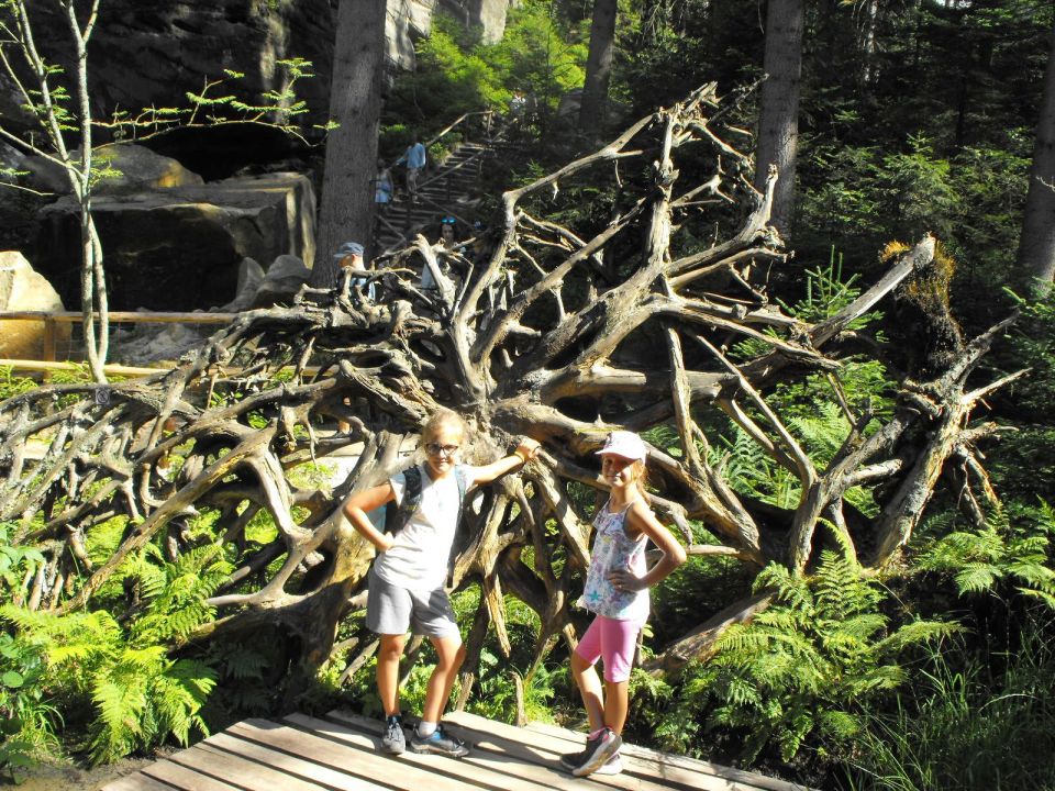 Wycieczka Broumovská vrchovina s002 - PTTK Strzelin