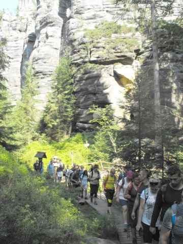 Wycieczka Broumovská vrchovina s181 - PTTK Strzelin