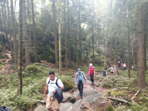 Wycieczka Broumovské stěny s18 - PTTK Strzelin