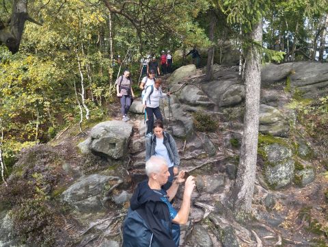 Wycieczka Broumovské stěny s44 - PTTK Strzelin