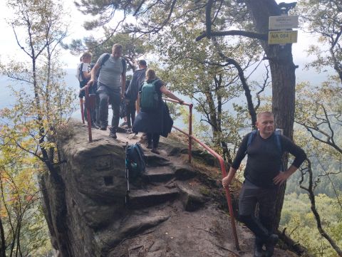 Wycieczka Broumovské stěny s46 - PTTK Strzelin