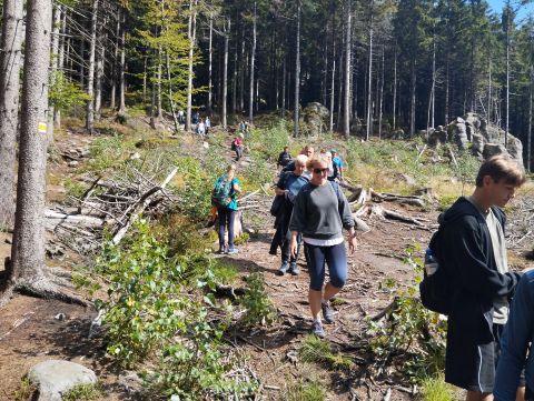 Wycieczka Broumovské stěny s63 - PTTK Strzelin