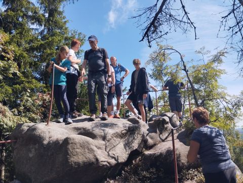 Wycieczka Broumovské stěny s73 - PTTK Strzelin