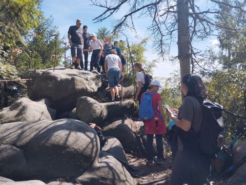 Wycieczka Broumovské stěny s74 - PTTK Strzelin