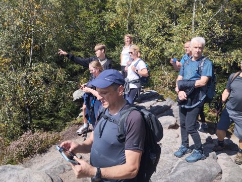 Wycieczka Broumovské stěny s79 - PTTK Strzelin