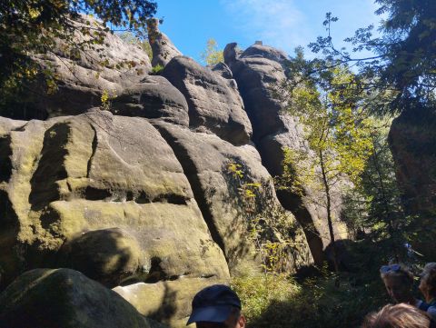 Wycieczka Broumovské stěny s84 - PTTK Strzelin