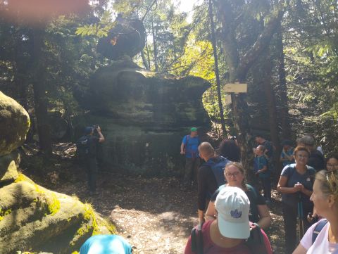 Wycieczka Broumovské stěny s88 - PTTK Strzelin