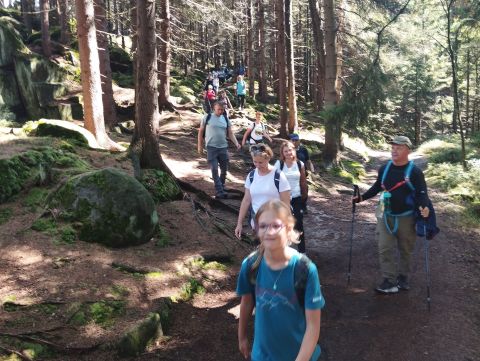 Wycieczka Broumovské stěny s91 - PTTK Strzelin