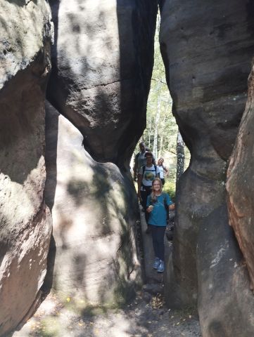 Wycieczka Broumovské stěny s109 - PTTK Strzelin