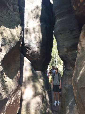 Wycieczka Broumovské stěny s110 - PTTK Strzelin