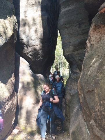 Wycieczka Broumovské stěny s114 - PTTK Strzelin