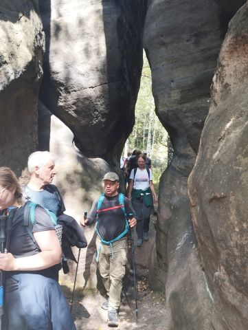 Wycieczka Broumovské stěny s115 - PTTK Strzelin