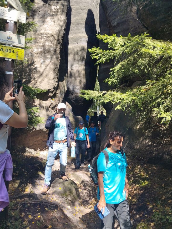 Wycieczka Broumovské stěny s002 - PTTK Strzelin