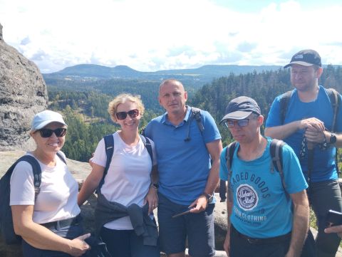 Wycieczka Broumovské stěny s123 - PTTK Strzelin