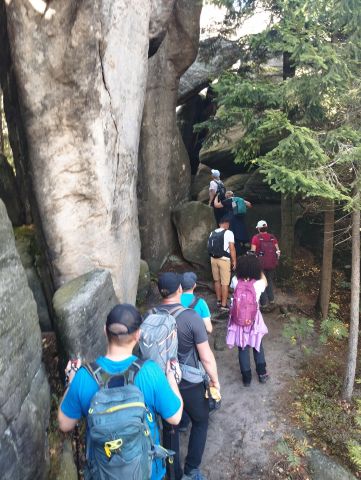 Wycieczka Broumovské stěny s127 - PTTK Strzelin