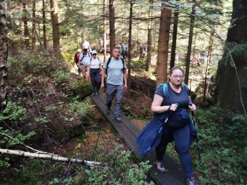 Wycieczka Broumovské stěny s128 - PTTK Strzelin