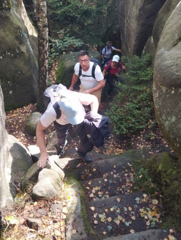 Wycieczka Broumovské stěny s130 - PTTK Strzelin