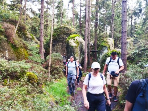 Wycieczka Broumovské stěny s132 - PTTK Strzelin