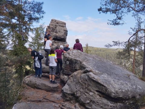 Wycieczka Teplické skalní město m14 - PTTK Strzelin
