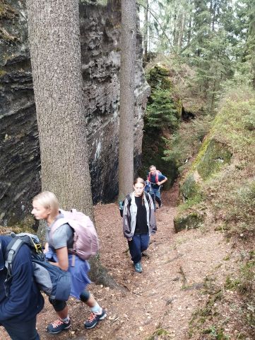 Wycieczka Teplické skalní město m21 - PTTK Strzelin