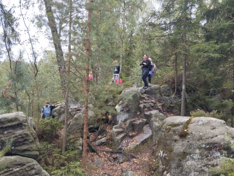 Wycieczka Teplické skalní město m63 - PTTK Strzelin