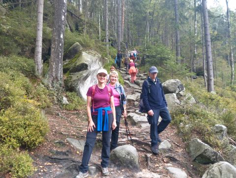 Wycieczka Teplické skalní město m71 - PTTK Strzelin