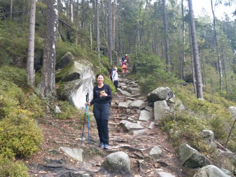 Wycieczka Teplické skalní město m72 - PTTK Strzelin