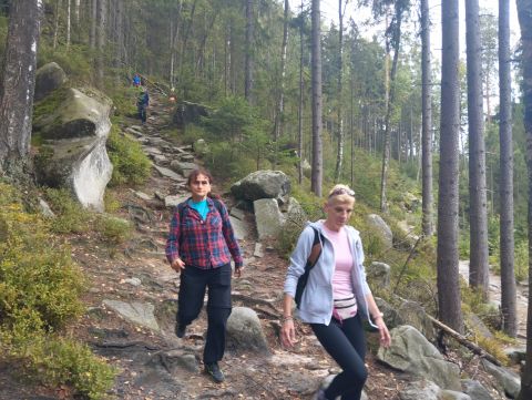 Wycieczka Teplické skalní město m73 - PTTK Strzelin