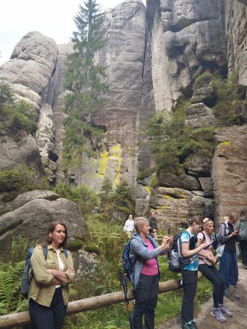 Wycieczka Teplické skalní město m100 - PTTK Strzelin