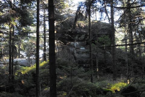 Božanovský Špičák Broumovské stěny s7 - PTTK Strzelin