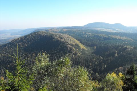 Božanovský Špičák Broumovské stěny s12 - PTTK Strzelin
