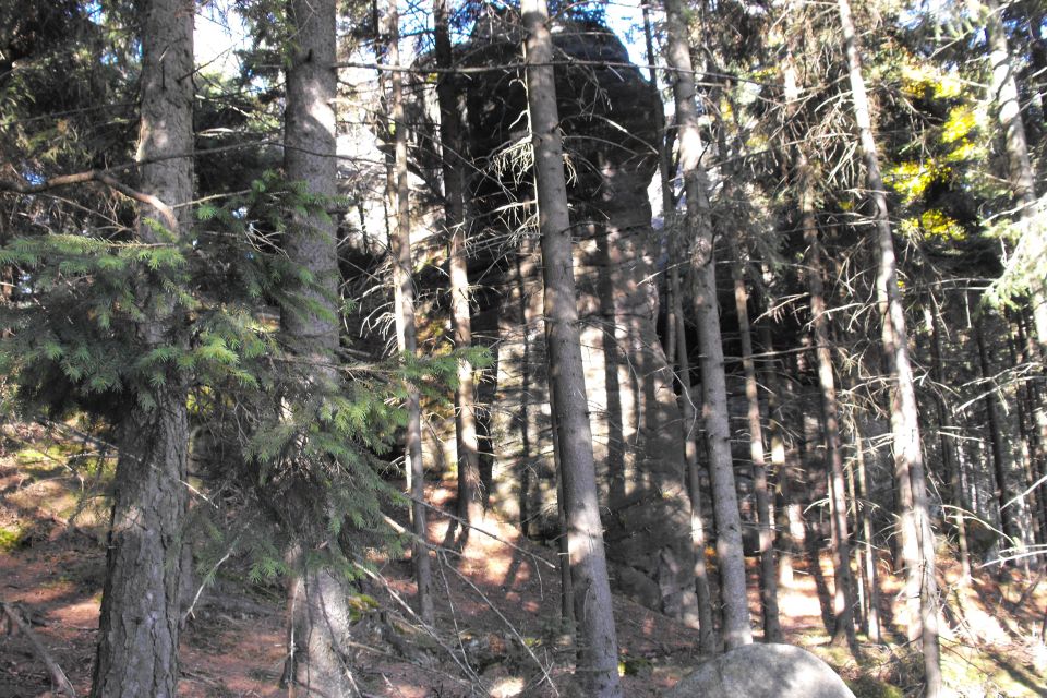 Broumovské stěny Božanovský Špičák s003 - PTTK Strzelin