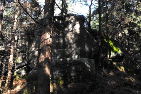 Božanovský Špičák Broumovské stěny s18 - PTTK Strzelin